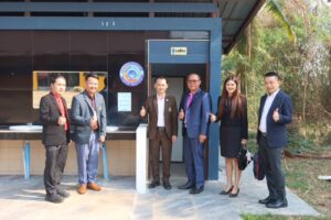 ลงพื้นที่โรงเรียนธรรมโฆษิตวิทยา เพื่อตรวจห้องน้ำ ตามนโยบาย “สุขาดี มีความสุข”