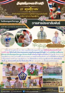 ข่าวประชาสัมพันธ์โรงเรียนเรณูนครวิทยานุกูลฉบับที่ 166/2568