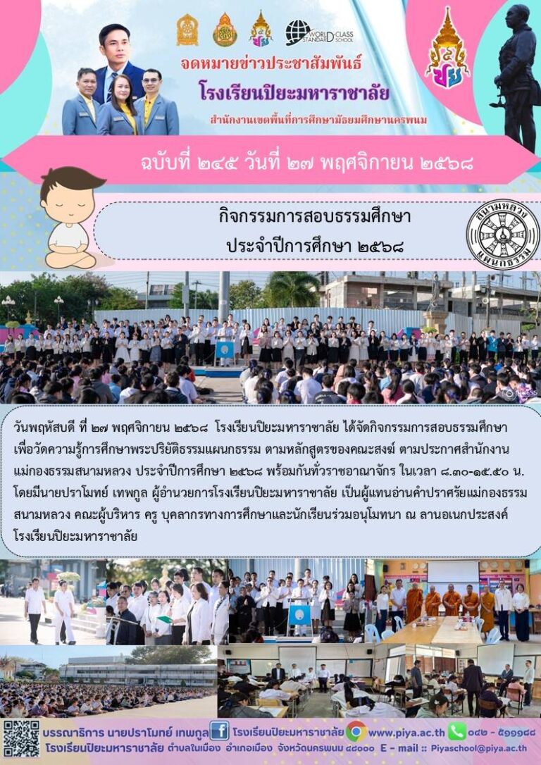 ปิยะมหาราชาลัย ฉบับที่ 245/68