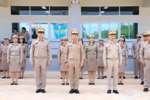 สพม.นครพนม จัดกิจกรรมเข้าแถวเคารพธงชาติ สร้างวินัย ปลุกพลังความสามัคคี พร้อมขับเคลื่อนคุณภาพการศึกษาอย่างมีธรรมาภิบาล